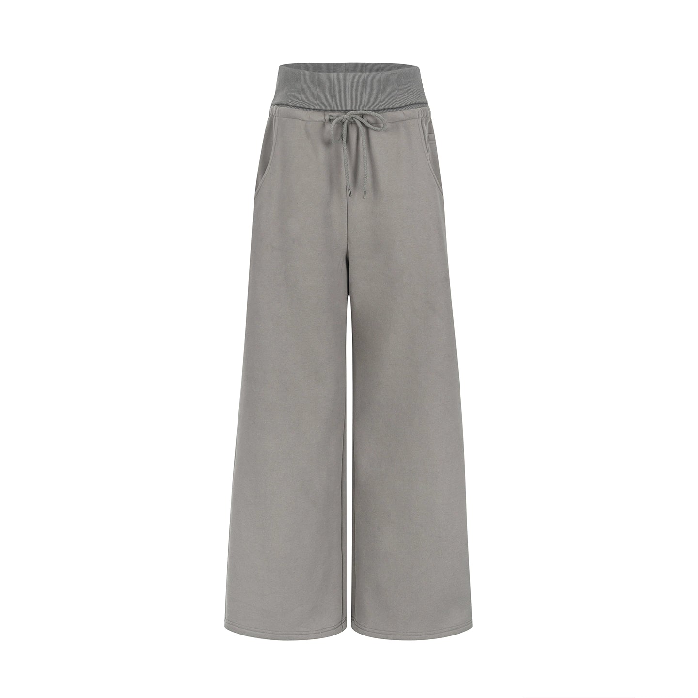 Simple Gray Fleece Sweatpants