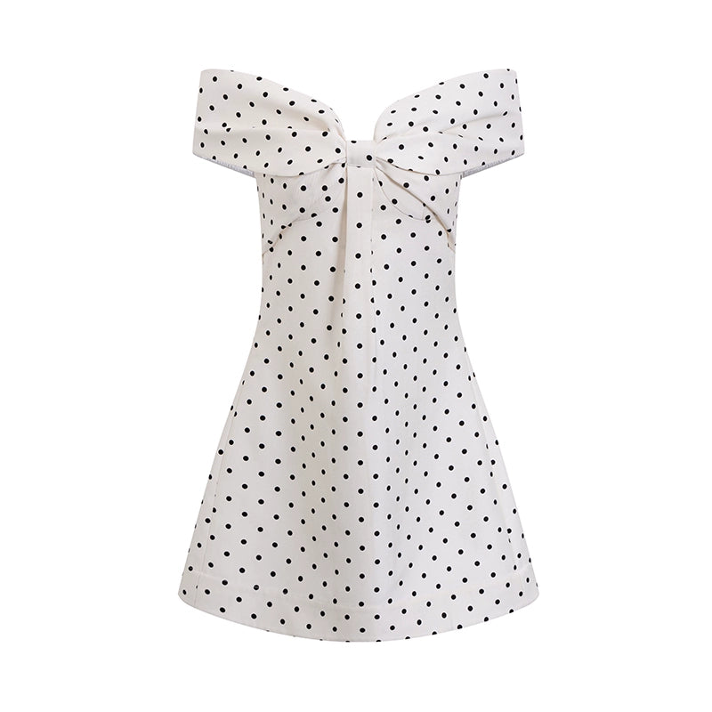 Polka Dot Bow Dress