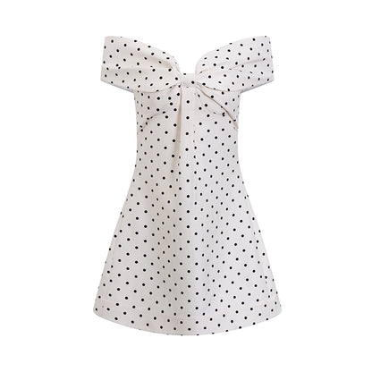 Polka Dot Bow Dress