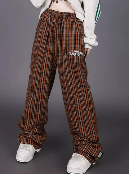 Hip hop wide-leg pants