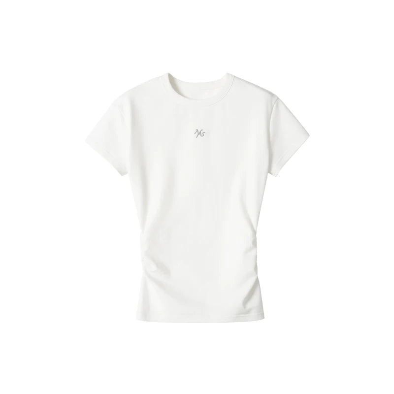 Classic Hourglass Embroidery Top