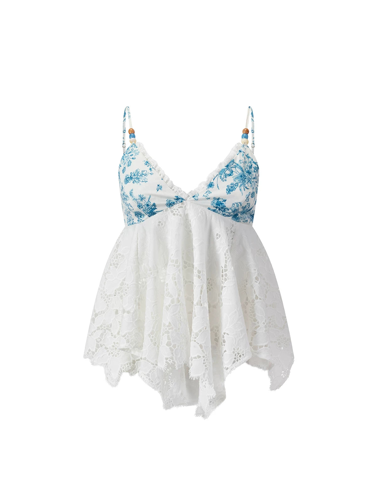 French Hand-Painted Tencel Lace Set-Up
