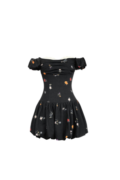 Rose One-Shoulder Dress