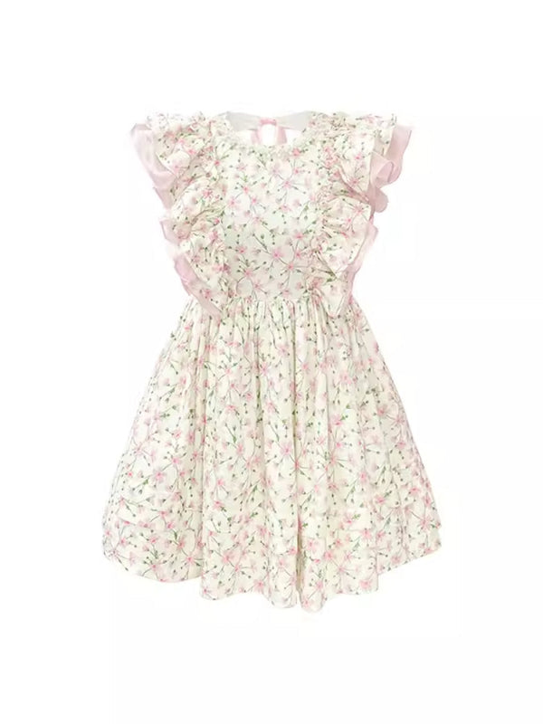 Ruffle pearl babydoll skirt