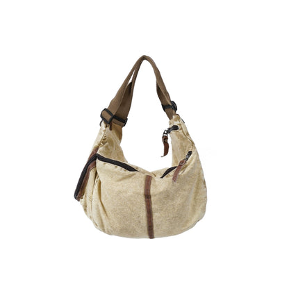 Vintage Denim Patchwork Bag