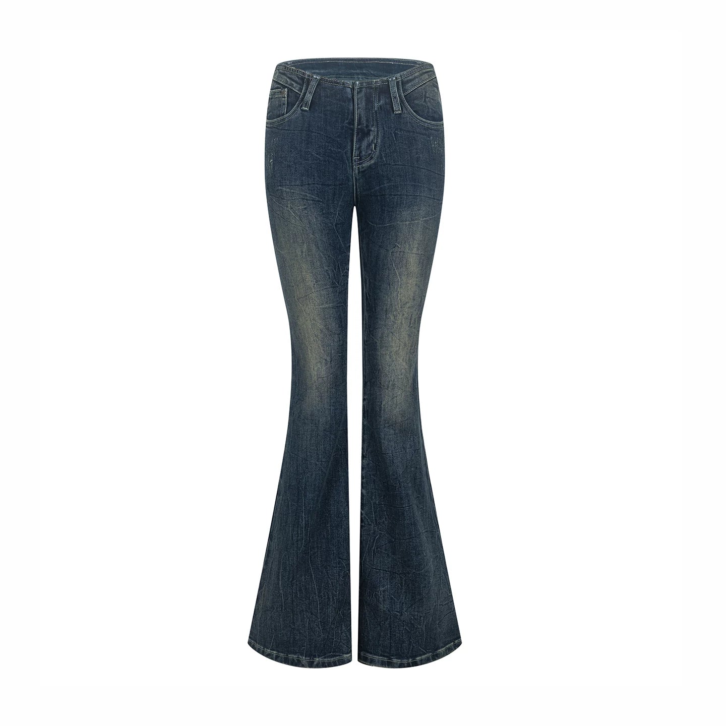 Vintage Flared Denim Pants