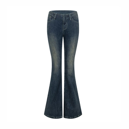 Vintage Flared Denim Pants