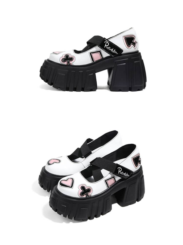 Velcro mary jane shoes