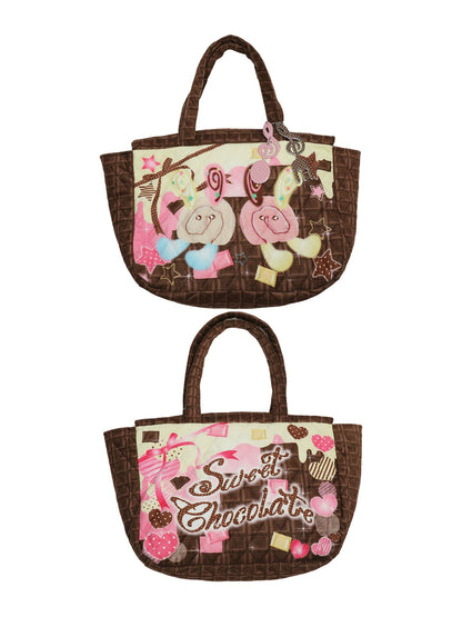 Double-Sided Quilted Cotton Bag