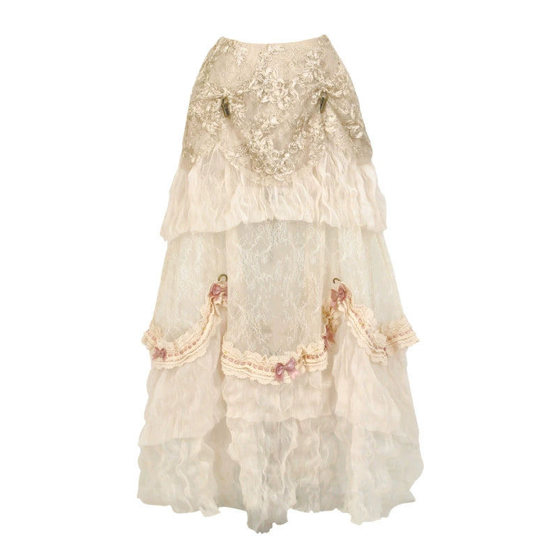 Elegant French Vintage Skirt Set-Up