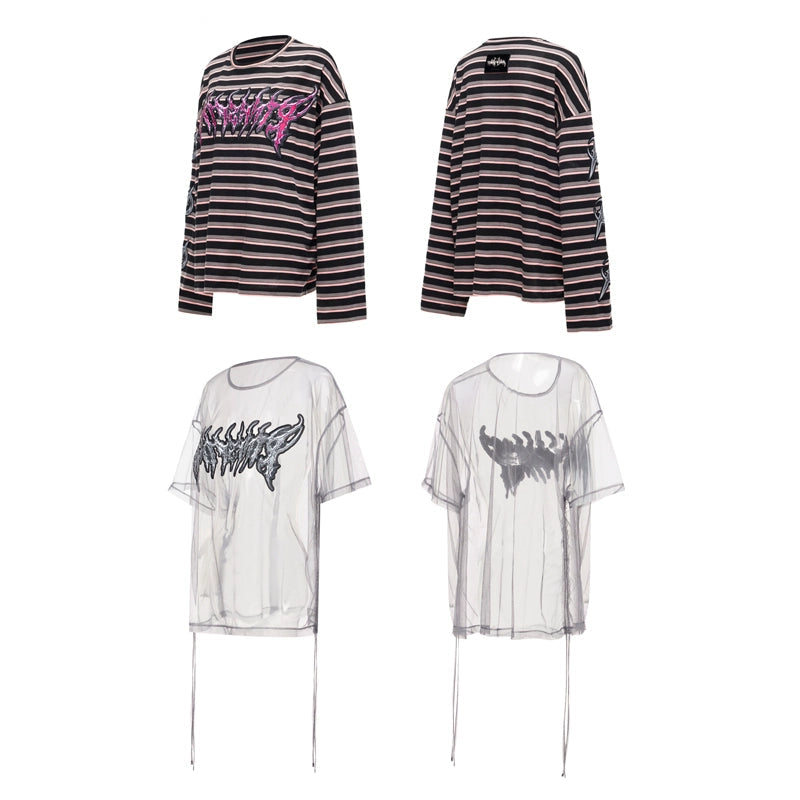 Striped T-Shirt Set