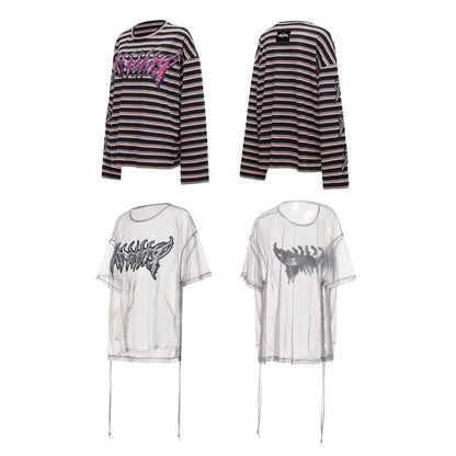Striped T-Shirt Set