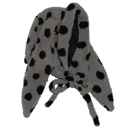 Happy Polka Dot Rabbit Ears Bow Hat