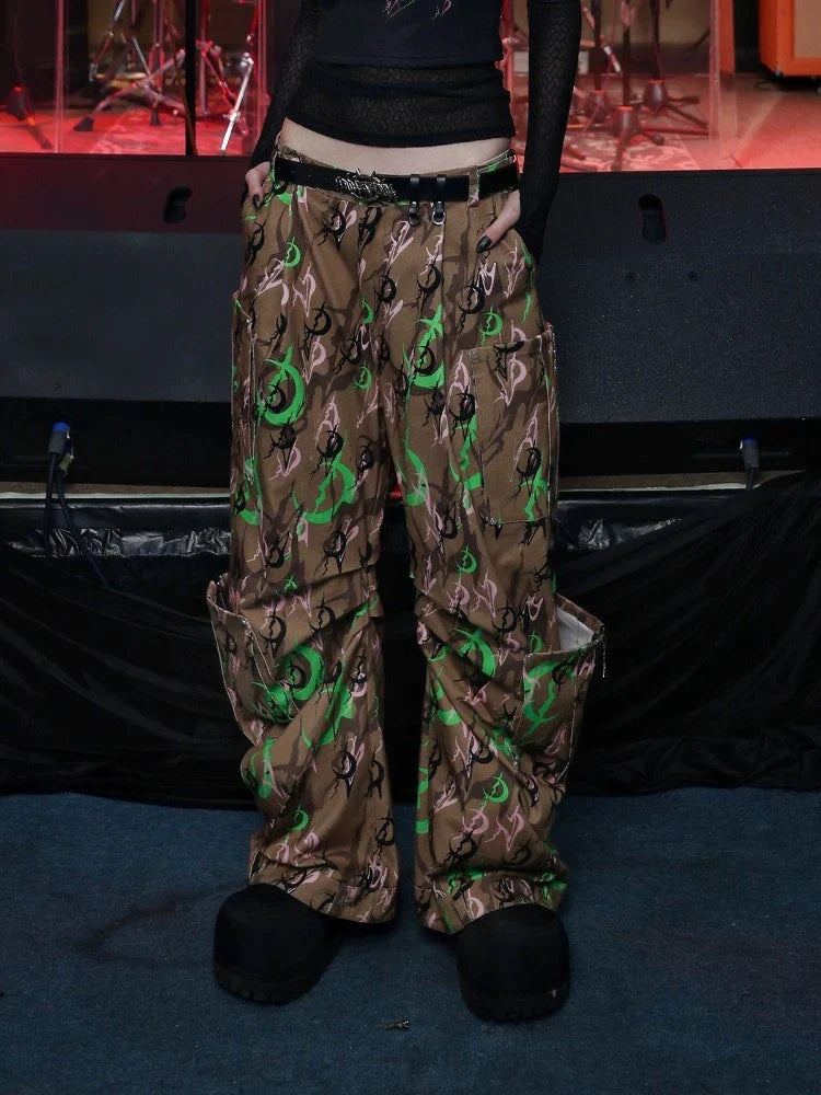 Moon camouflage pants