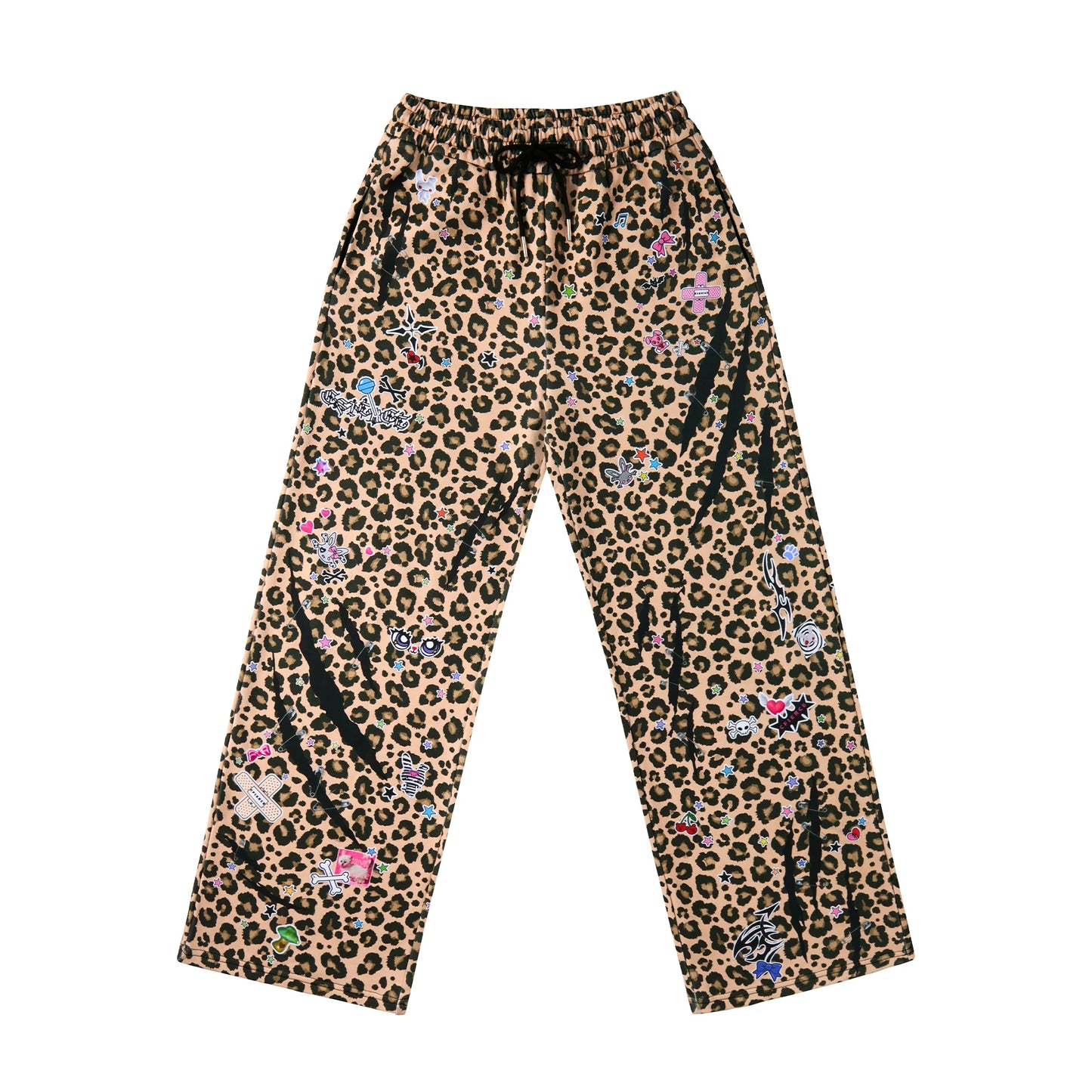 Sweatpants mit Leopardenmuster