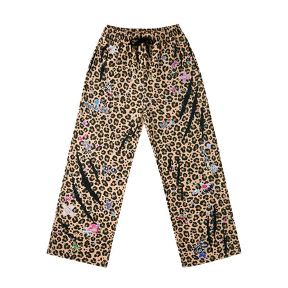 Sweatpants mit Leopardenmuster