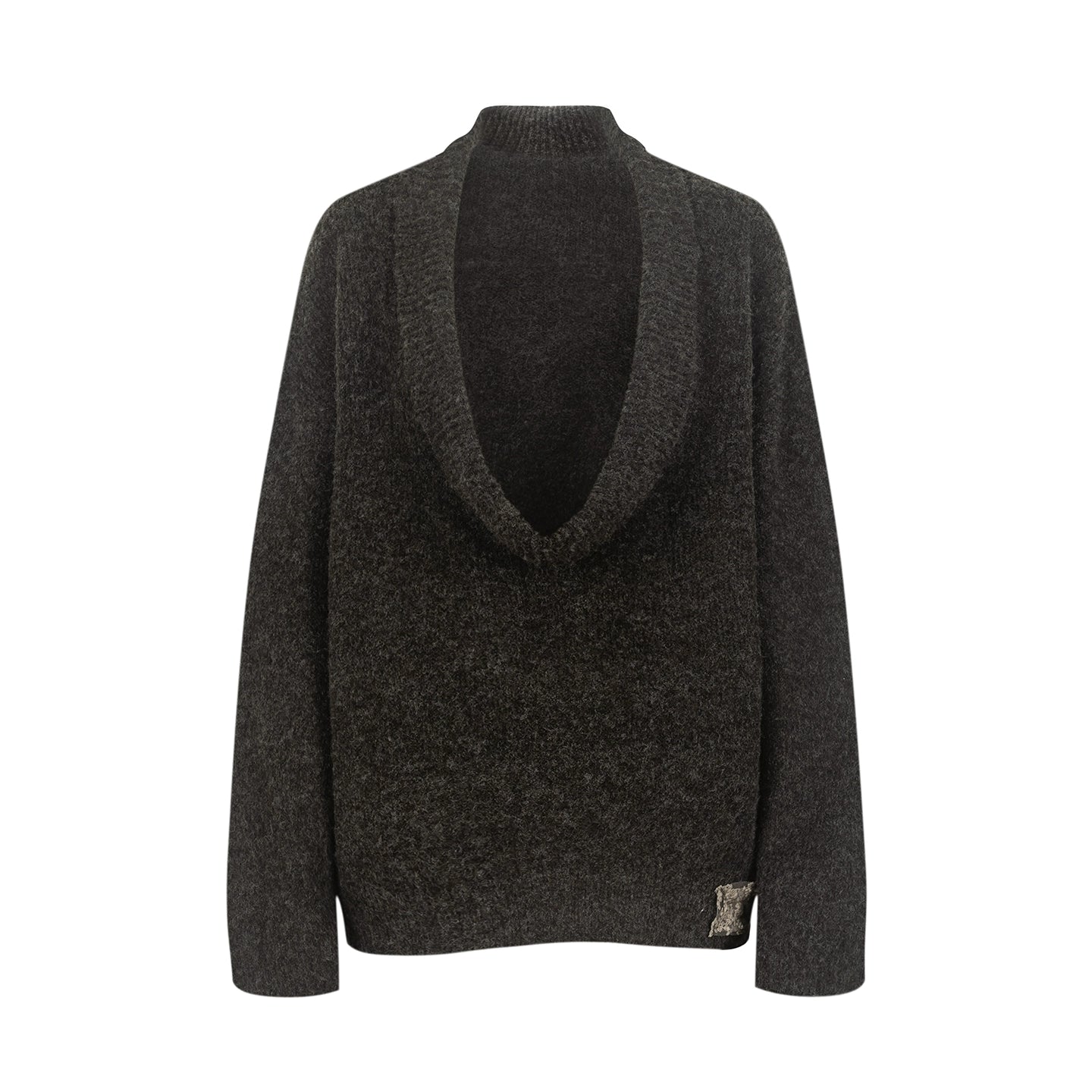 Retro Swing Collar Lazy Style Sweater