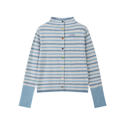 Candy Paper Wool Cardigan Set-Up