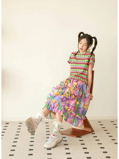 A-line tutu skirt