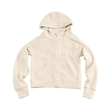 Double-Sided Fleece Hooded Jacket Set-Up