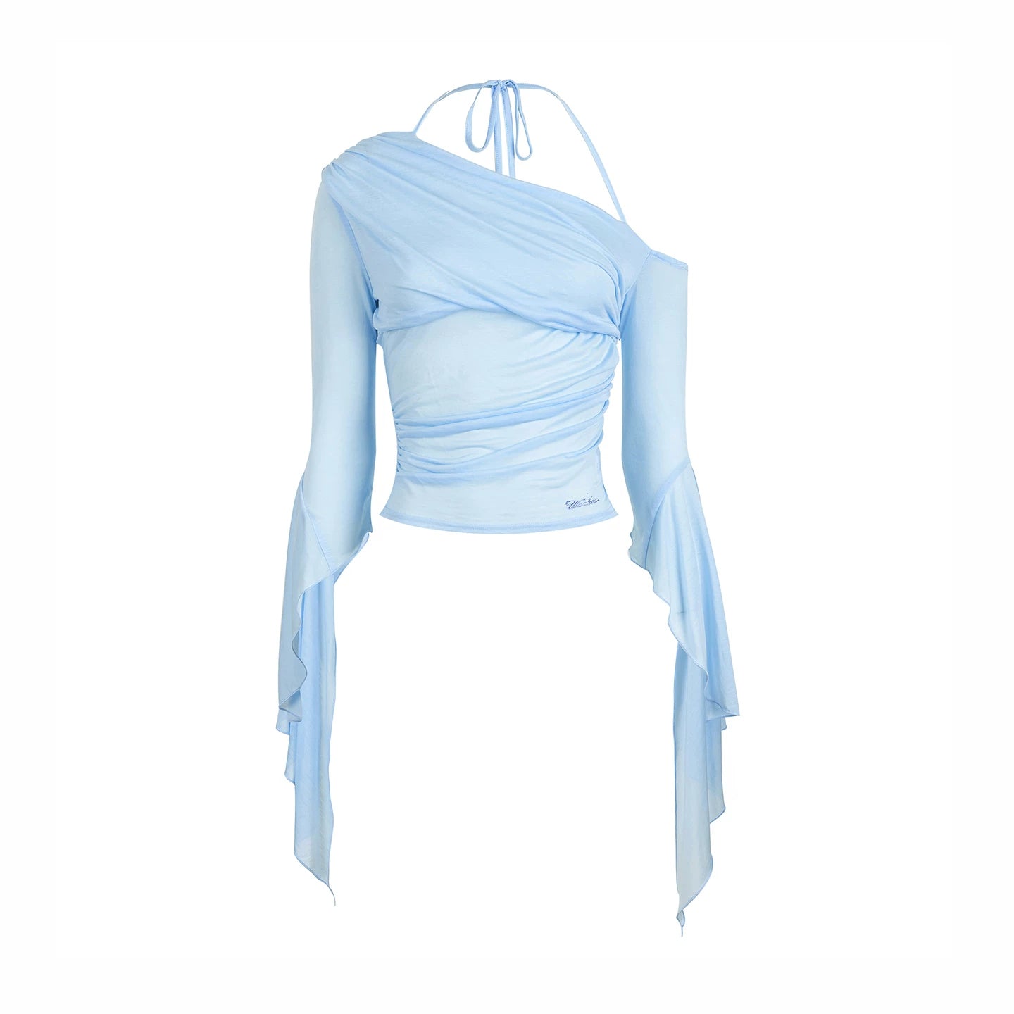 Sweet Off-Shoulder Pleated Top