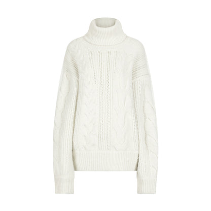 Vintage College Cable Knit Sweater