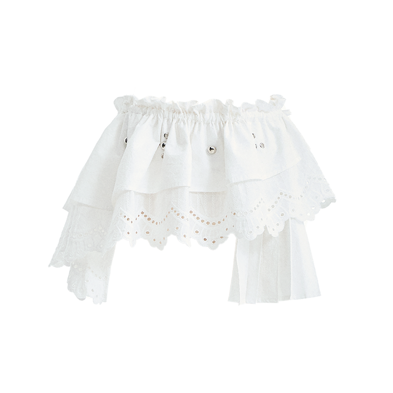 Lace Asymmetric Belt Accessory