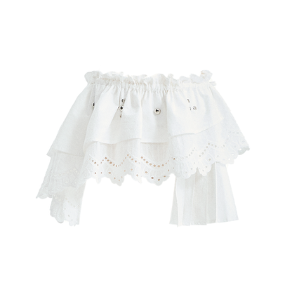 Lace Asymmetric Belt Accessory