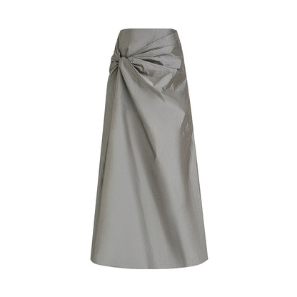 Twist Sleeveless Top and Skirt Set-Up