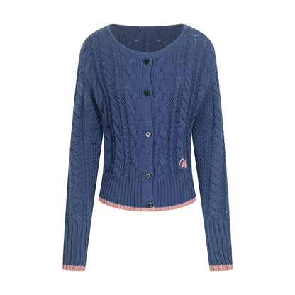 Twist Knitted Cardigan