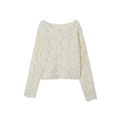 Floral Dream Häkeljacke