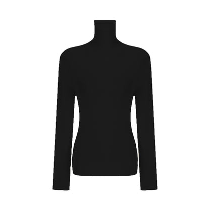 Autumn Wool Turtleneck Sweater