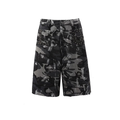 Camo Rivet Jeans