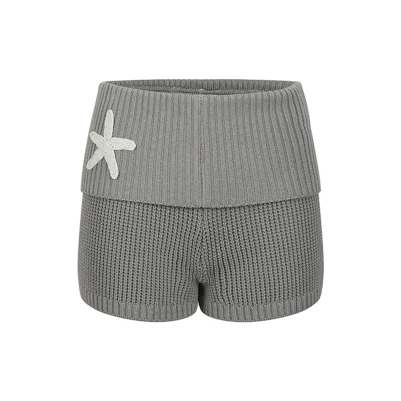 Summer Chic Knit Shorts
