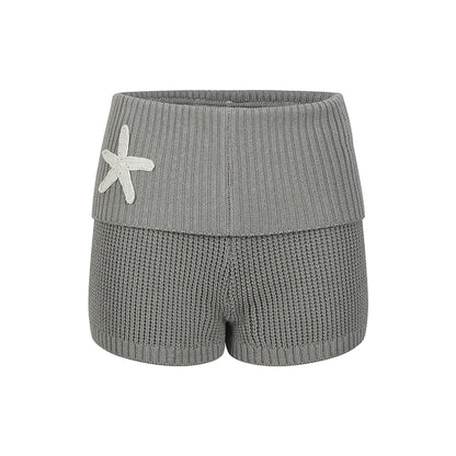Summer Chic Knit Shorts
