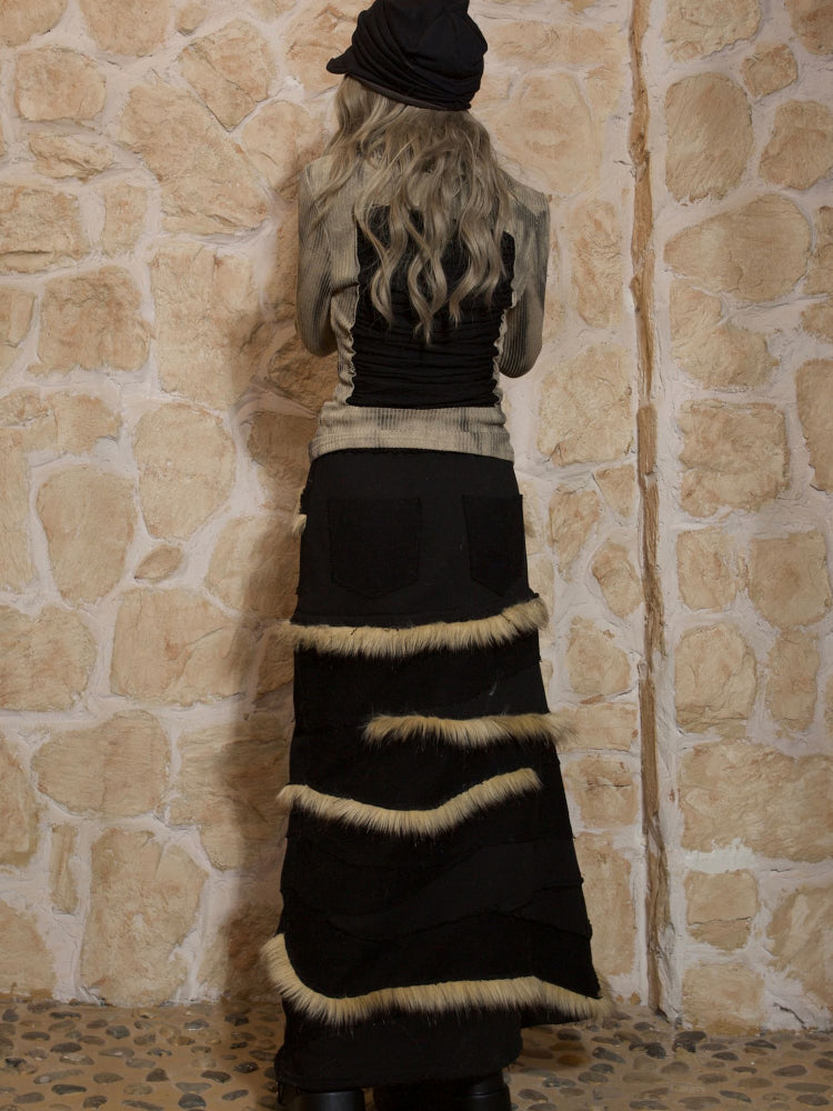 Original fur skirt