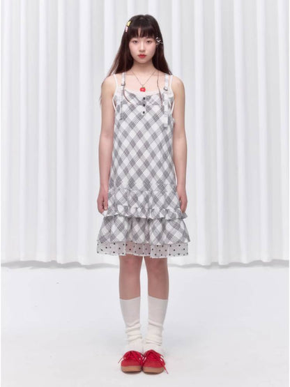 Suspender cake dress