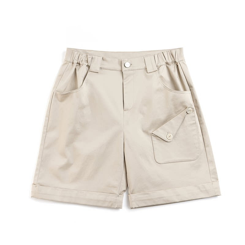 Simple Unbounded Straight-Leg Shorts