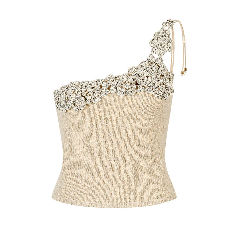 Bamboo Ribbon Summer Bustier Top