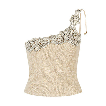 Bamboo Ribbon Summer Bustier Top