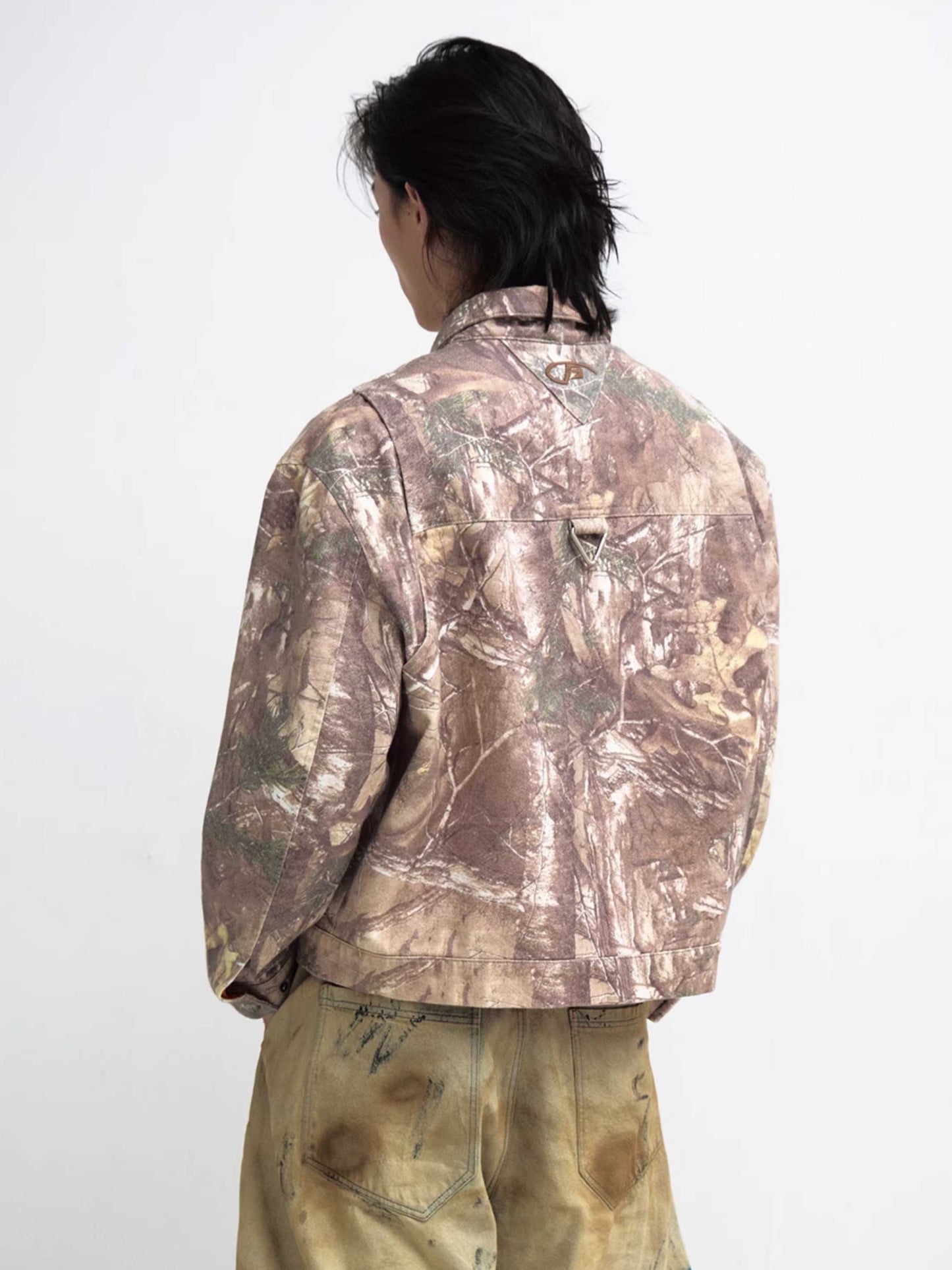 Camouflage work jacket