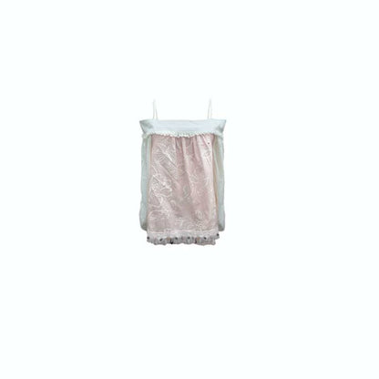 Original Pink Flower Suspender Top