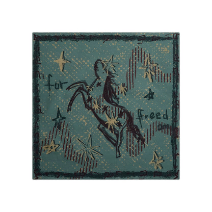 Star Horse Silk Scarf
