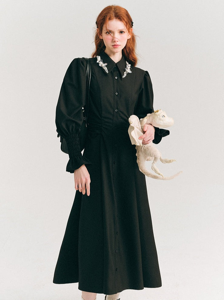 French Shirt Dress