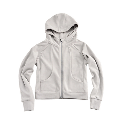 Double-Sided Fleece Hooded Jacket Set-Up