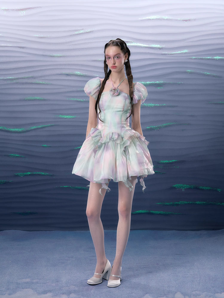 Fringe tutu princess dress