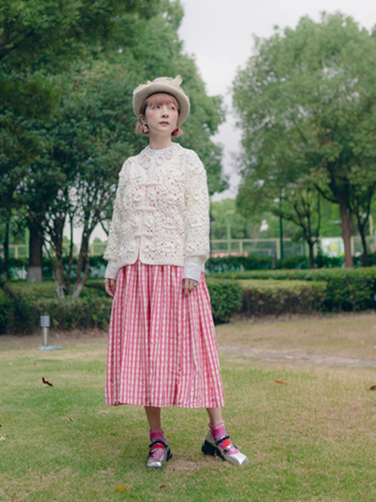 Embroidered flower jacket