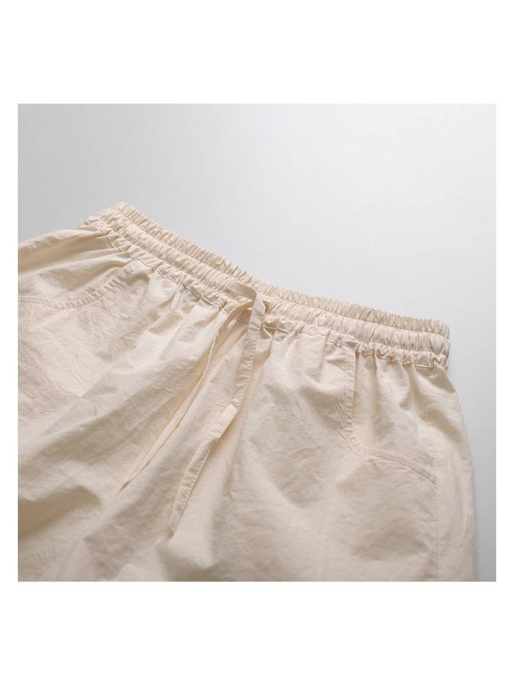 Antique lace cotton shorts