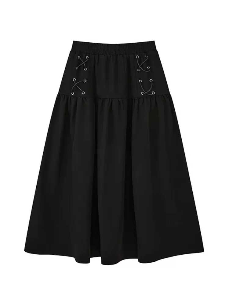 A-line silhouette skirt