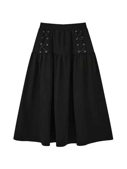 A-line silhouette skirt